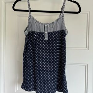 Maurices Blue Fitted Sleeveless Camisole